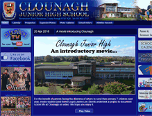 Tablet Screenshot of clounagh.com